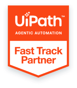UiPath Agentic Automation Fast Track Partner badge